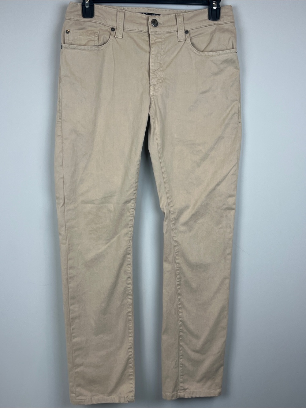 Fidelity Denim 50-11 Jimmy Khaki Havana Twill Flat Front Pants 31X31